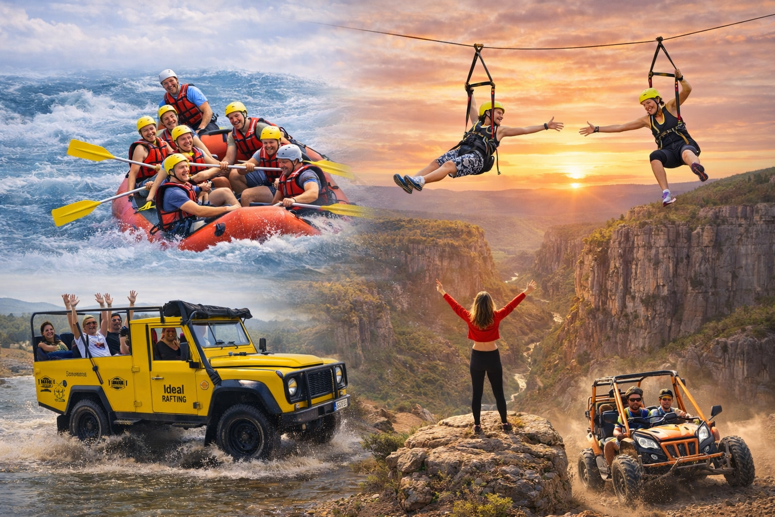 Rafting 5 in 1 Combo Tour